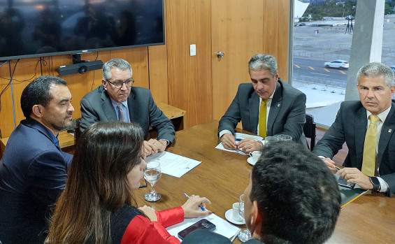 Em Brasília, Governador Wanderlei Barbosa articula recursos para construção da Transcolinas e da ponte entre Filadélfia (TO) e Carolina (MA)