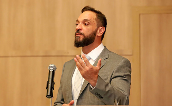 Governador Wanderlei Barbosa prestigia posse de novo superintendente regional da PF no Tocantins