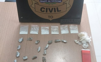 Polícia Civil prende homens suspeitos por tráfico de drogas em Araguaína