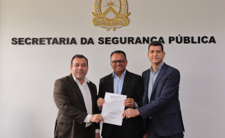Secretário da Segurança Pública dá posse ao novo presidente do Conselho Estadual de Trânsito 