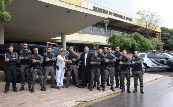 Governo do Tocantins entrega novas viaturas para o Sistema Penal e Socioeducativo
