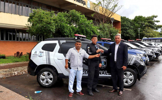 Governo do Tocantins entrega novas viaturas para o Sistema Penal e Socioeducativo
