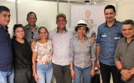 Estande da Secretaria da Indústria, Comércio e Serviços na Agrosudeste viabiliza atendimento a empreendedores de Almas e região