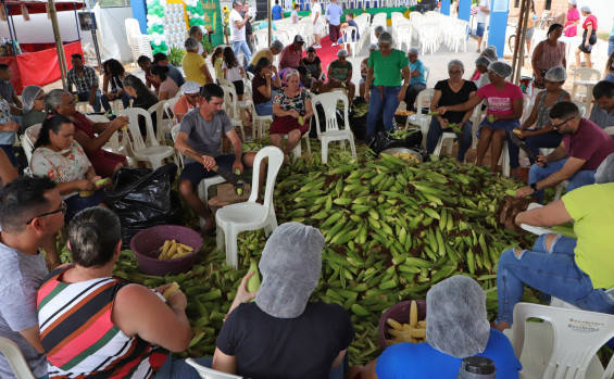 Em Juarina, governador Wanderlei Barbosa inaugura pavimentação asfáltica e destacamento da Polícia Militar e prestigia Festa do Milho