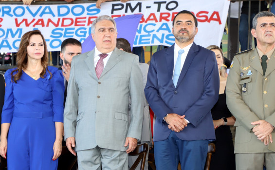 Governador Wanderlei Barbosa concede mais de 600 promoções à PMTO durante Solenidade Tiradentes