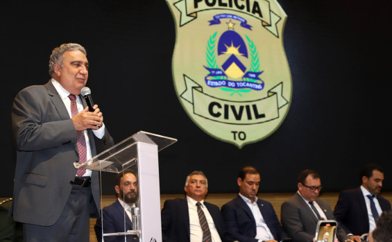 Em solenidade de homenagem à Polícia Civil, governador Wanderlei Barbosa anuncia construção de complexo de delegacias especializadas