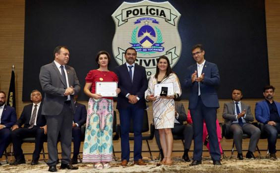 Em solenidade de homenagem à Polícia Civil, governador Wanderlei Barbosa anuncia construção de complexo de delegacias especializadas