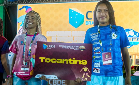 Vice-governador do Tocantins Laurez Moreira prestigia cerimônia de abertura do Campeonato Brasileiro Escolar de Futebol Feminino e destaca esporte como ferramenta para o desenvolvimento educativo