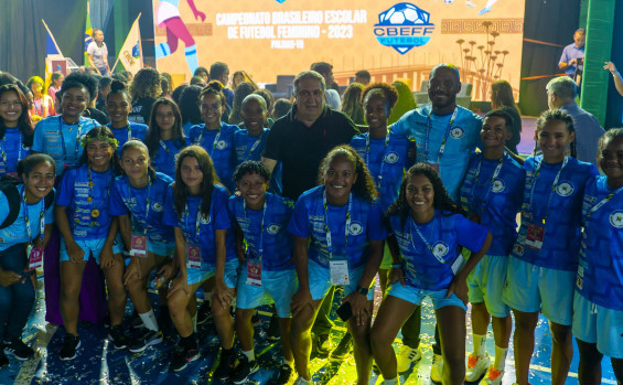 Vice-governador do Tocantins Laurez Moreira prestigia cerimônia de abertura do Campeonato Brasileiro Escolar de Futebol Feminino e destaca esporte como ferramenta para o desenvolvimento educativo