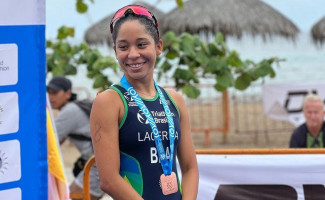 Triatleta do Tocantins conquista pódio no Campeonato Sul-Americano em Lima, no Peru