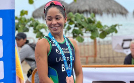 Com apoio do Governo do Tocantins, triatleta do Tocantins conquista pódio no Campeonato Sul-Americano em Lima, no Peru