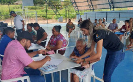 Governo do Tocantins avança na regularização fundiária e realiza mais de 400 cadastros de famílias norte do Estado 