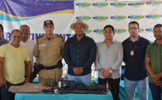Secretário executivo da SSP/TO participa da entrega de reforma da Delegacia de Polícia Civil de Brejinho de Nazaré