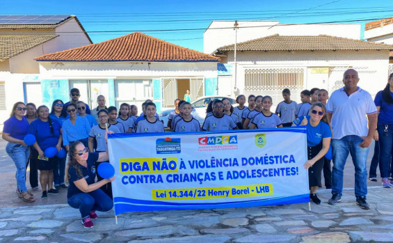 Polícia Civil participa de ato em conscientização pelo Dia Nacional de Combate à Violência contra a Criança e ao Adolescente em Taguatinga