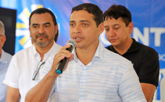 Em Lavandeira, governador Wanderlei Barbosa participa do lançamento da pedra fundamental de empreendimento que irá fomentar o turismo nas Serras Gerais