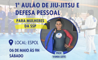 Espol promove aulão de jiu-jitsu e defesa pessoal para mulheres neste sábado, 6
