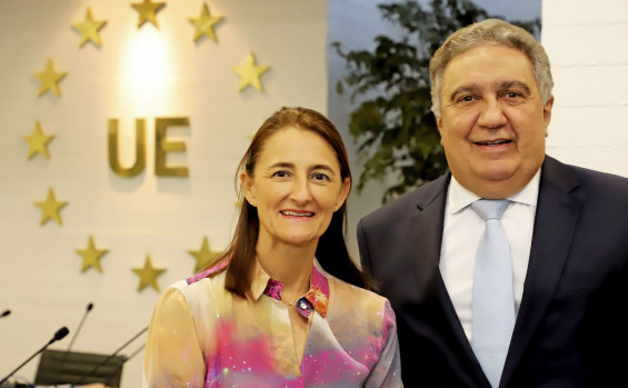 Vice-governador do Tocantins, Laurez Moreira, participa de encontro com representantes da União Europeia no Brasil 