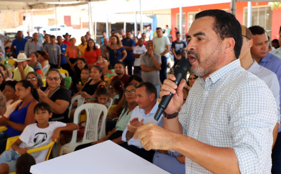 Governador Wanderlei Barbosa comemora aniversário de Rio Sono e visita obras de pavimentação asfáltica realizadas com incentivo do Governo do Tocantins