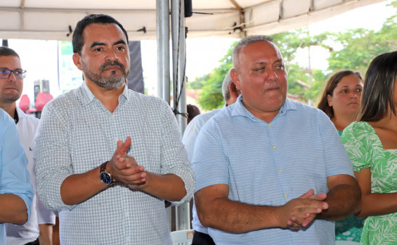 Governador Wanderlei Barbosa comemora aniversário de Rio Sono e visita obras de pavimentação asfáltica realizadas com incentivo do Governo do Tocantins