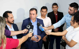 Segurança Pública realiza coletiva de imprensa em Palmas e detalha participação de suspeitos presos pela Guarda Metropolitana em homicídios ocorridos recentemente na Capital