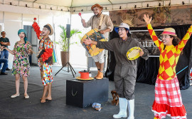 Com apresentação teatral, Adapec aborda educação sanitária na defesa agropecuária na Agrotins 2023
