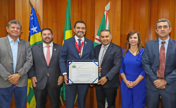 Na Câmara Municipal de Goiânia, Governador Wanderlei Barbosa recebe homenagem por contribuição da sua gestão ao agronegócio do país