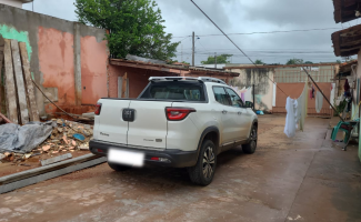 Em Araguaína, Polícia Civil recupera picape roubada no Estado de São Paulo