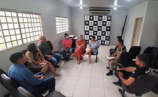 Diretoria de Polícia Comunitária e Associação de Moradores iniciam tratativas para implantação do Conselho de Segurança do Jardim Aureny IV