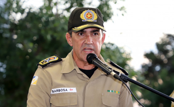 Governador Wanderlei Barbosa realiza solenidade para homenagear os policiais militares que atuaram na Operação Canguçu