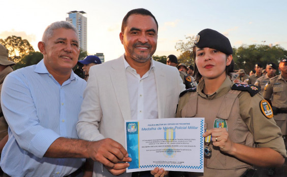 Governador Wanderlei Barbosa realiza solenidade para homenagear os policiais militares que atuaram na Operação Canguçu