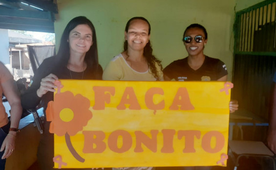 Polícia Civil participa da Campanha Faça Bonito e visita escolas de municípios no interior do Tocantins