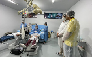 Secretários da Saúde acompanham mutirão de cirurgias eletivas em Cristalândia