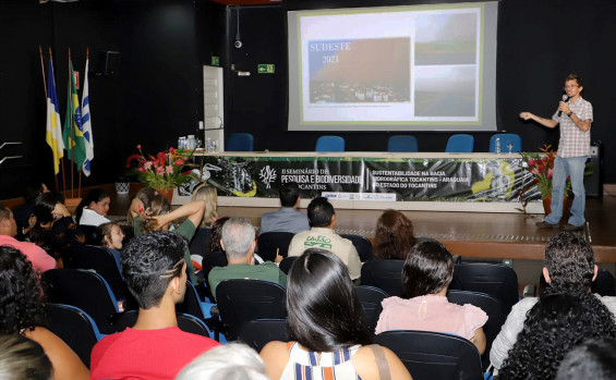 Governo do Tocantins realiza seminário de pesquisa e biodiversidade 