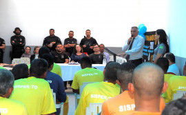 Sistema Penal forma mais de 35 custodiados de oito unidades penais do Tocantins em cursos profissionalizantes