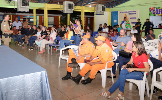 Forças de Segurança e comunidade se reúnem na região sul de Palmas para composição do Conselho Comunitário de Segurança