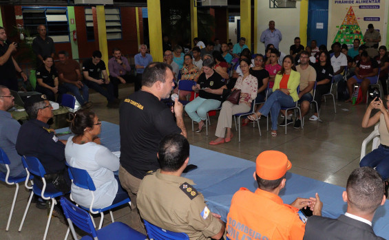 Forças de Segurança e comunidade se reúnem na região sul de Palmas para composição do Conselho Comunitário de Segurança