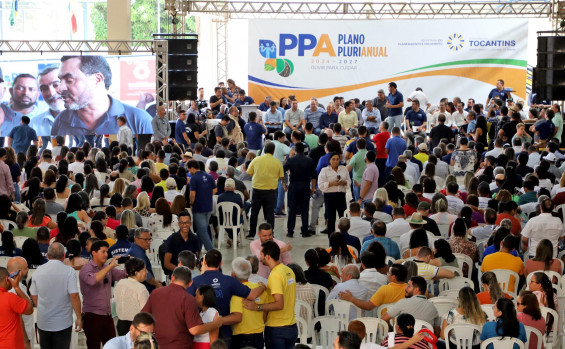 Em Araguaína, governador Wanderlei Barbosa abre segunda consulta para elaboração do PPA 2024/2027 e destaca importância de ouvir a comunidade