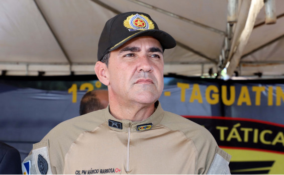 Governador em exercício, Laurez Moreira, certifica concluintes do curso de Força Tática da Polícia Militar em Taguatinga