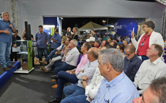 Governador em exercício Laurez Moreira destaca potencial do agronegócio no Tocantins durante abertura da Expoara 2023, em Araguaína