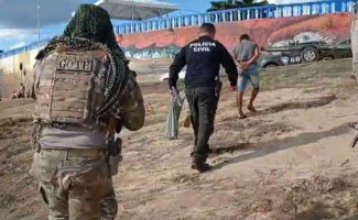 Em Araguatins, Polícia Civil deflagra mais uma fase da operação Hórus e prende homem por posse ilegal de arma de fogo