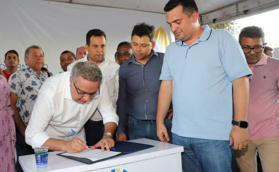 Em Dueré, governador em exercício, Laurez Moreira, autoriza R$ 42 milhões para obras em rodoviárias do sul do Tocantins