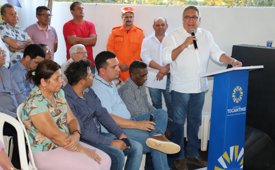 Em Dueré, governador em exercício, Laurez Moreira, autoriza R$ 42 milhões para obras em rodoviárias do sul do Tocantins