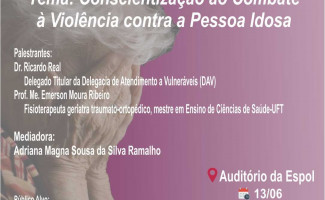 Combate à violência contra a pessoa idosa é tema do Workshop Café com Segurança realizado pela SSP-TO