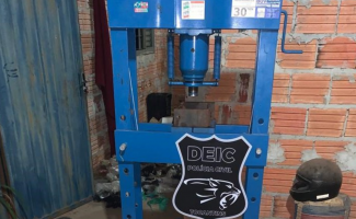 Prensa hidráulica apreendida pela Polícia Civil será revertida para a Segurança Pública do Tocantins