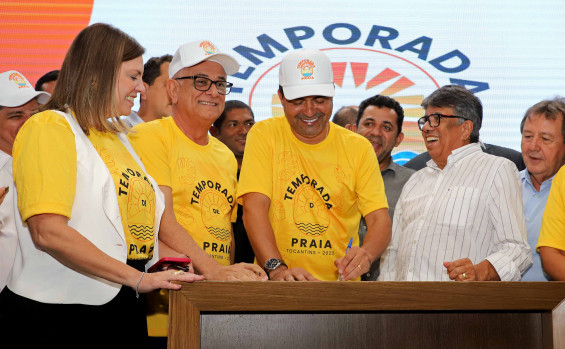 Governador Wanderlei Barbosa lança oficialmente Temporada de Praia 2023 e ressalta que apoiar os municípios é primordial para fomentar o turismo