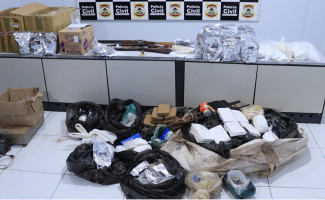 Polícia Civil deflagra Operação Fauda, desarticula esquema de tráfico de drogas e apreende mais de 100 kg de entorpecentes