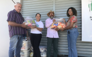 HRA distribui alimentos arrecadados na Semana de Enfermagem