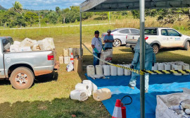 Recebimentos itinerantes realizados em municípios da região do Bico do Papagaio recebem mais 7 mil embalagens de agrotóxicos