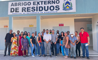 SES-TO implanta novo Plano de Gerenciamento dos Resíduos no Hospital Regional de Dianópolis