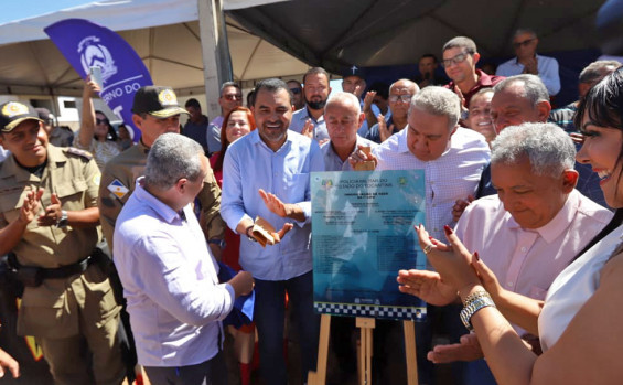Governador Wanderlei Barbosa inaugura Companhia da Polícia Militar em Luzimangues e aumenta efetivo na região